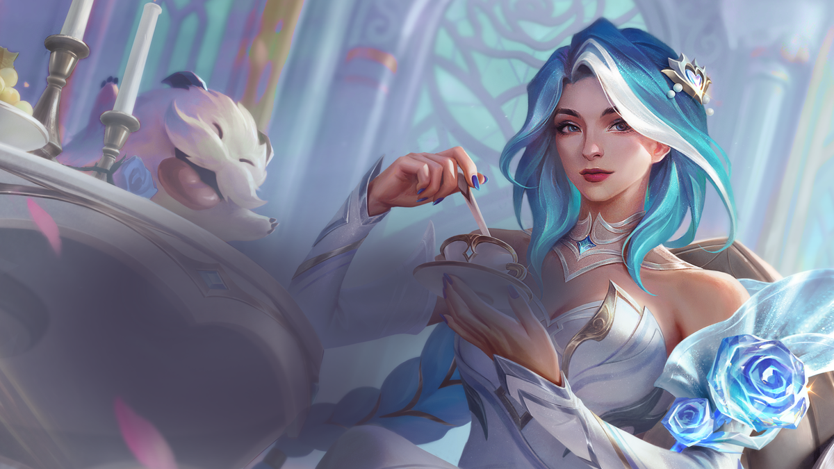 Compo Gambit de cristal vertical avec Ashe au Set 15 de TFT